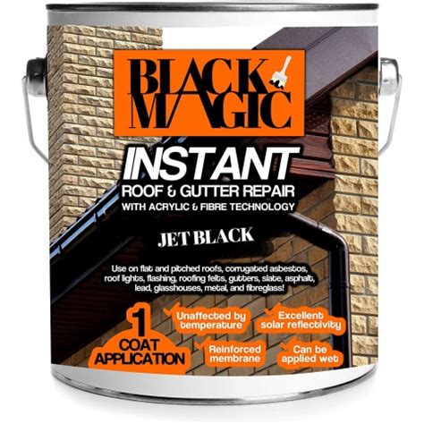 Black Magic Roof Sealant: The Key to Preventing Leaks and Water Damage
